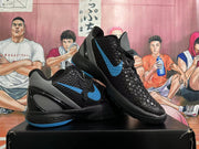 Nike Kobe 6 Basketball Shoes Black Blue