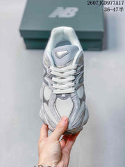 New Balance 9060 Gray Mesh Sneakers 2607TGD977A17