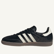 Adidas Originals Women's Black "Metallic Snakeskin" Samba OG Shoes, IH9015