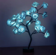 📢📢50% OFF！！⏰🌹Rose Flower Design Tree Night Light🌟