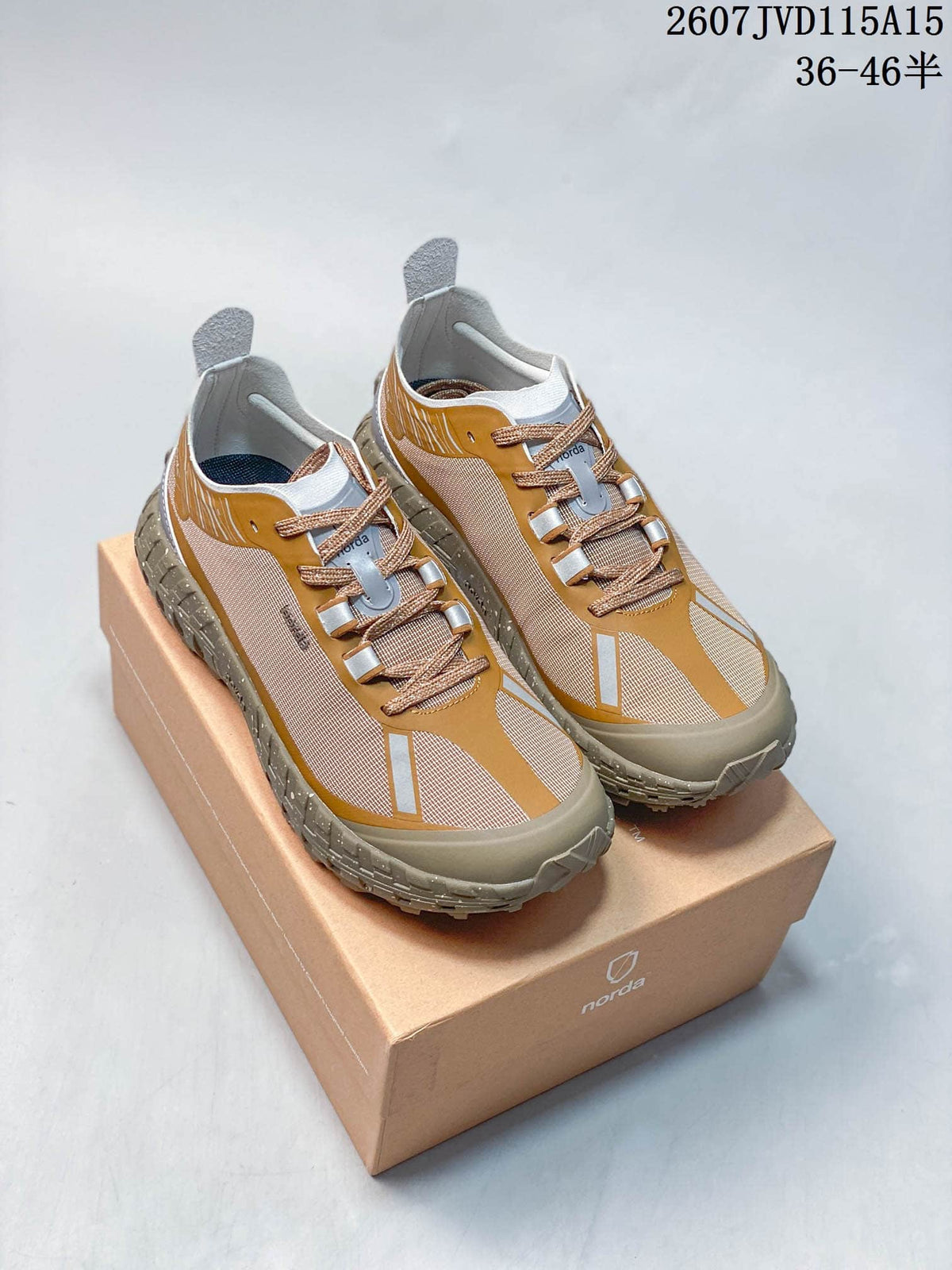 NORDA 001 G+ Trail Sneakers Mustard Gray 2607JVD115A15