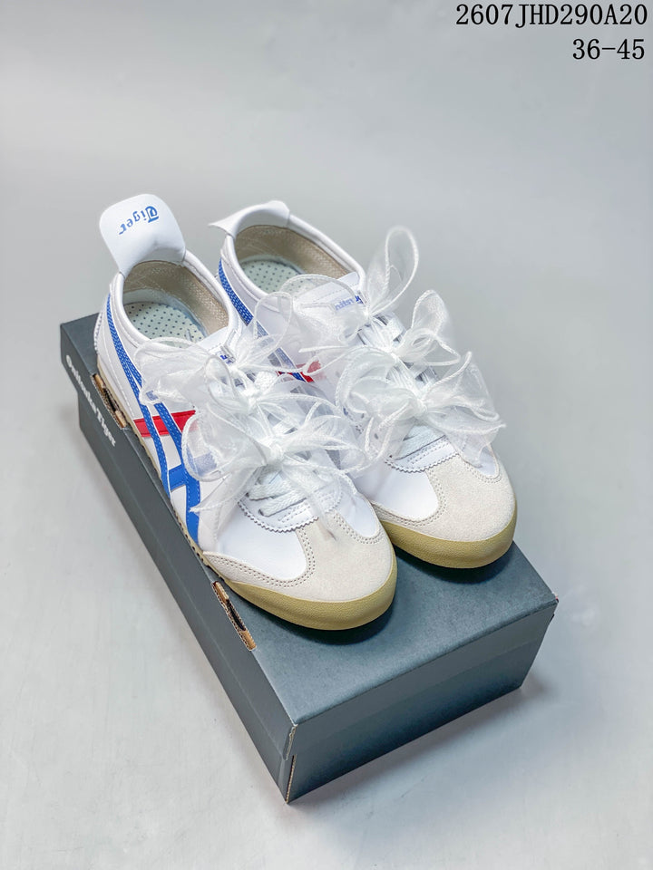 Onitsuka Tiger MEXICO 66 SD White Blue Red Sneakers