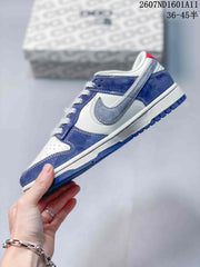 Nike SB Dunk Low Off-White Blue White Sneakers 2607ND1601A11