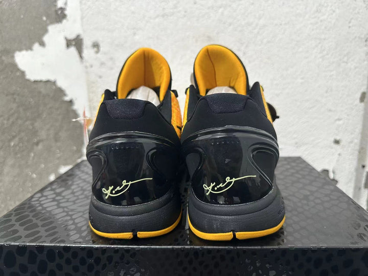 Nike Kobe 6 Protro Yellow Black Basketball Shoes