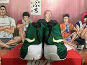 Nike Green Black Yellow Basketball Sneakers