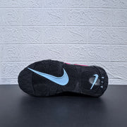 Nike Air More Uptempo Black and Pink Sneakers