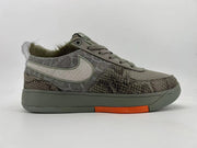Nike HF6236-002 Low-Top Sneakers in Gray and Orange