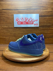 Nike Air Force 1 Low Patent Leather Mystic Navy Grape Ice