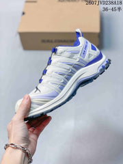 Salomon XA Pro 3D V9 GTX Hiking Shoes White Blue