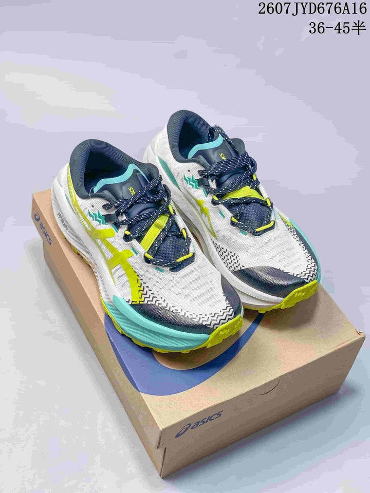 ASICS Trabuco Max 5 Trail Running Shoes White Multicolor