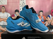 Adidas Adizero Blue Basketball Shoes