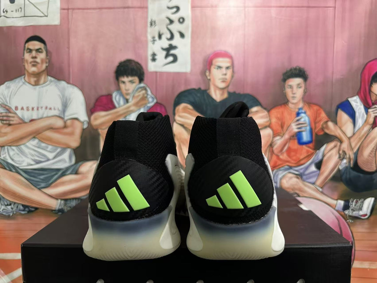 Adidas Basketball Shoes Black White and Gray