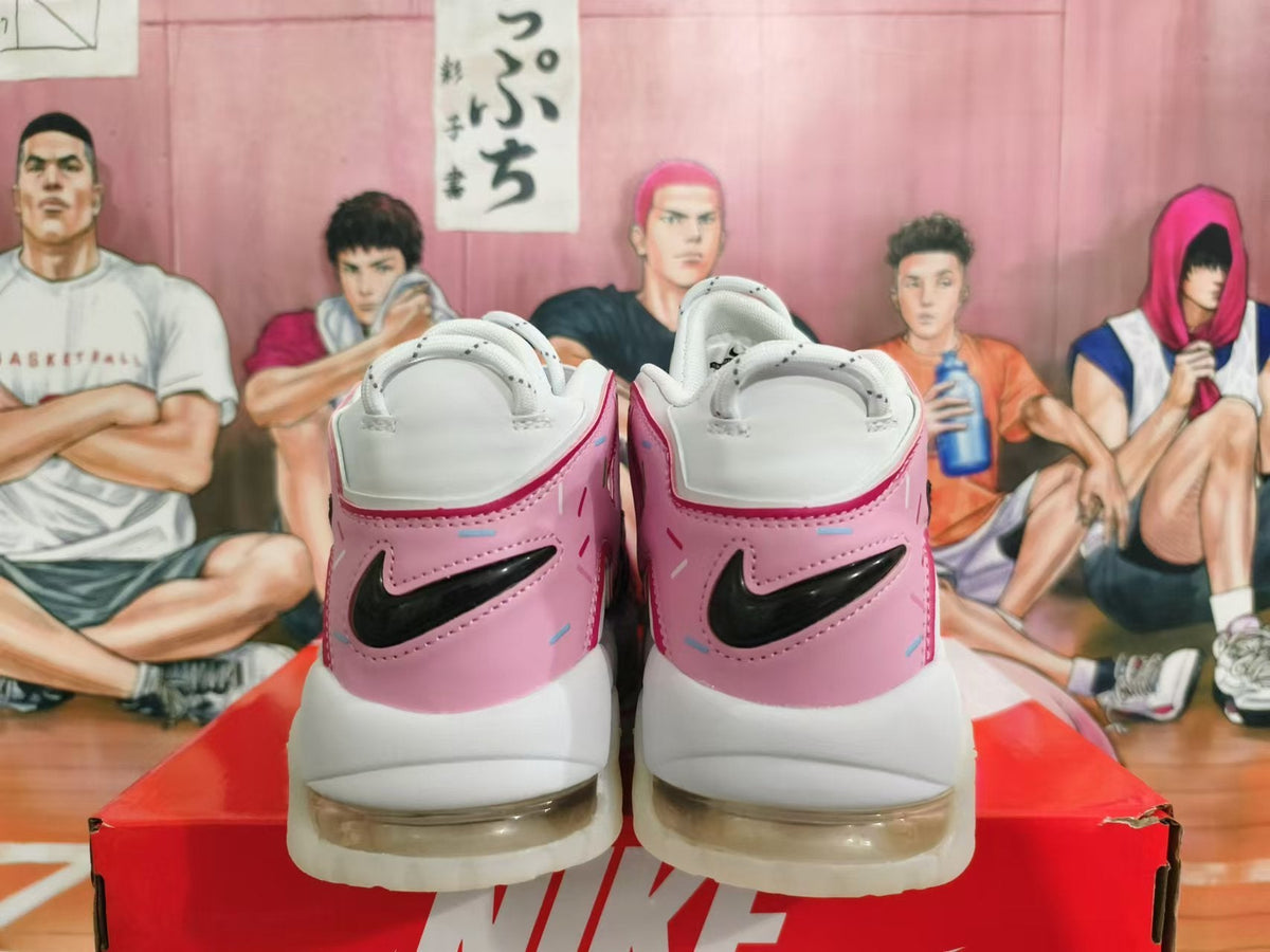 Nike Air More Uptempo Donut Pink Sneakers