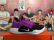 Nike Zoom Basketball Shoes in Black and Purple