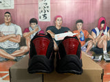 Nike Shox R4 Black and Red Sneakers