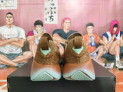 Nike Brown Low-Top Sneakers with Mint-Tone Sole