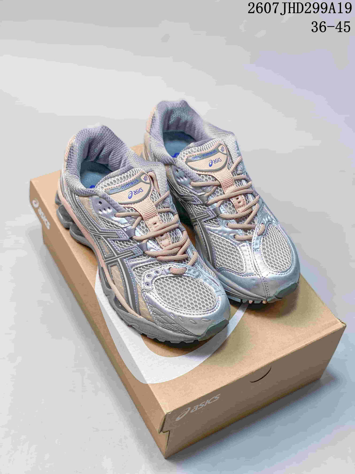 ASICS Gel-Nimbus 10.1 Sneakers Silver Peach 2607JHD299A19