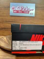 Jordan 1 Low Howard University PE JOSH CONSIGN