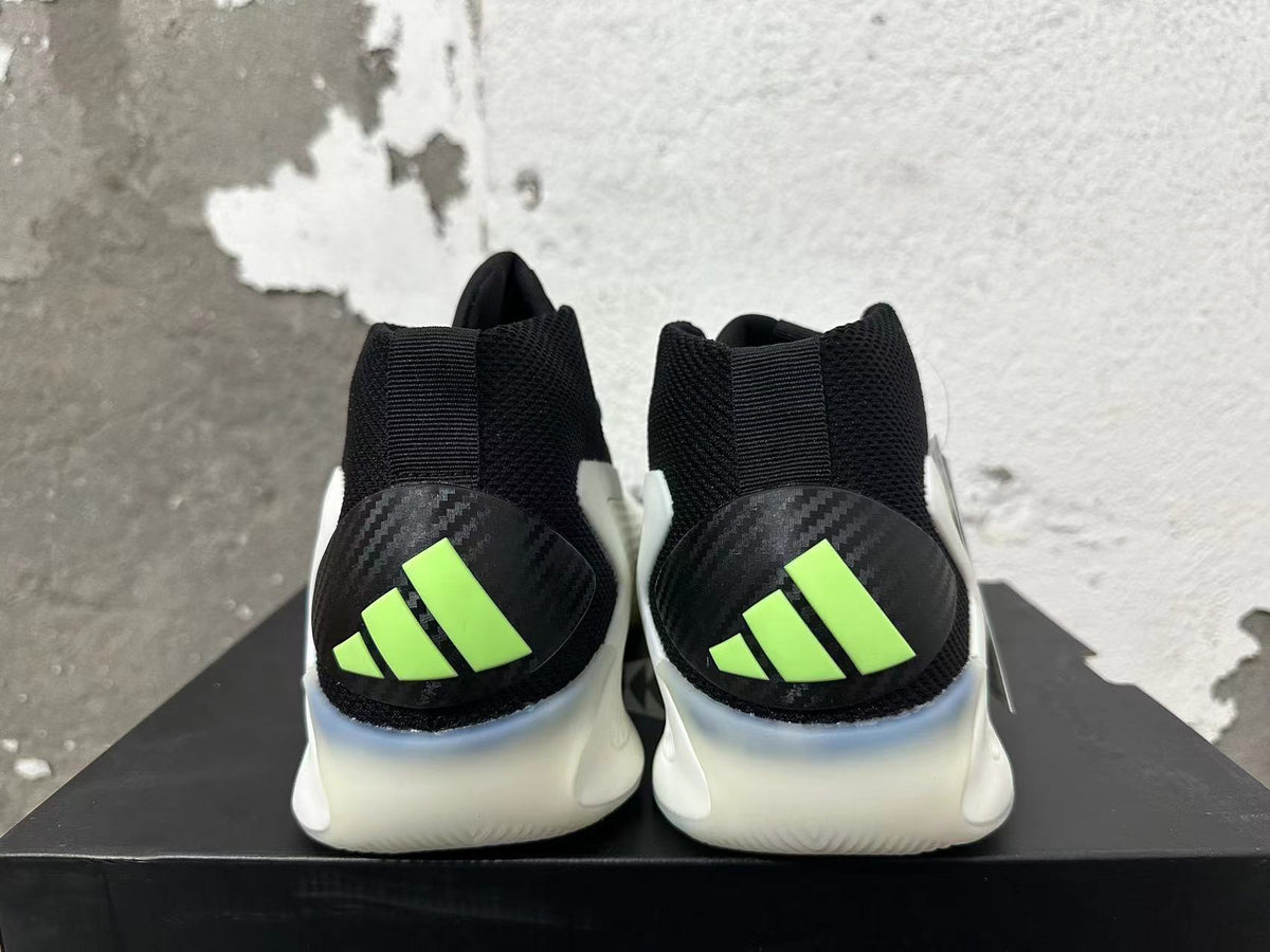 Adidas Harden Vol. 8 Basketball Shoes Black White Neon Green