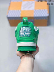 Louis Vuitton Trainer Sneakers Green 2607HYD1823A13