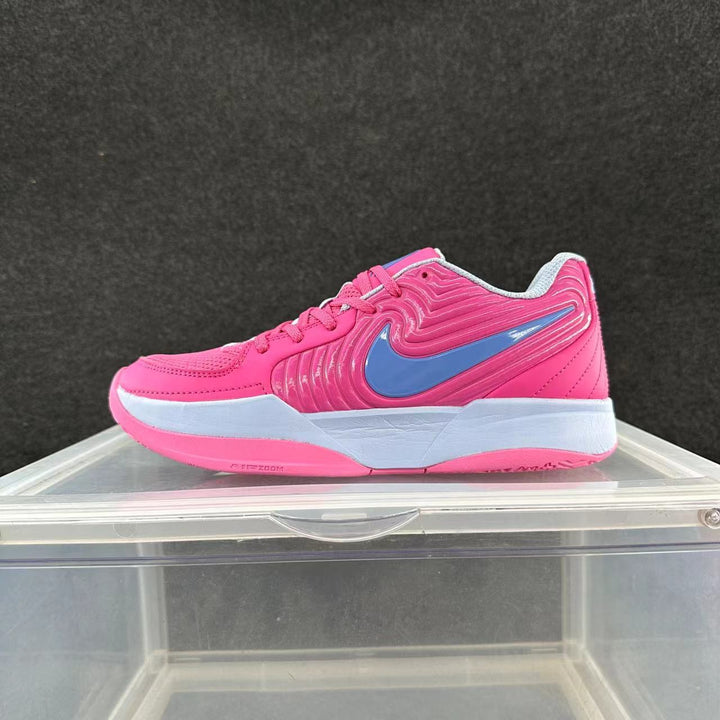 Nike Pink and Blue Court Sneakers