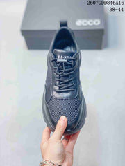 ECCO 2607GDD846A16 Black Mesh Casual Sneakers