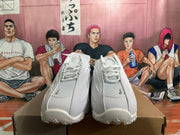 G-TEK White and Silver Sneakers