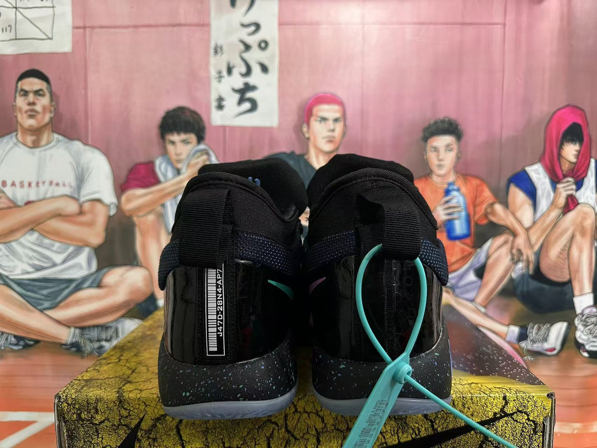 Nike Basketball Sneakers Black Blue