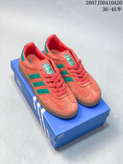 adidas Gazelle Sneakers Coral Green Gum Sole