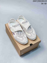 Descente Edge Court Retro Low-Top Sneakers White SP323LSN82