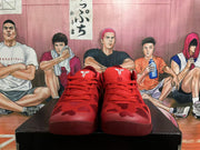 Nike Kobe Basketball Shoes Red Heart Print