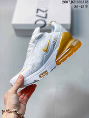 Nike Air Max 270 Premium Sneakers White Gold 2607JGD388A18