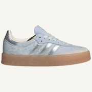 Adidas Originals x Liberty London Women's Silver/Crystal Sky Sambae Sneakers, IH1967