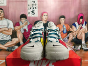 Nike Air More Uptempo Basketball Shoes White Teal Red