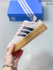 adidas Gazelle Bold Women's Sneakers Pink Black Gum
