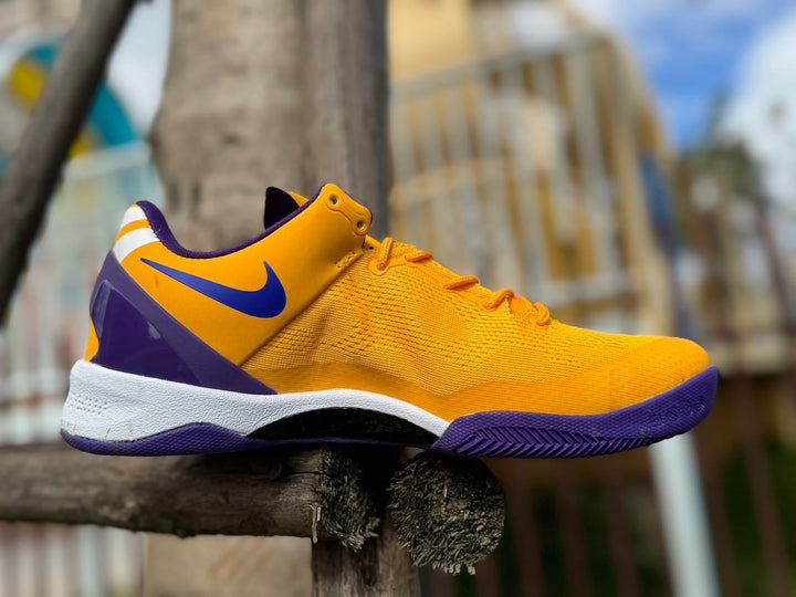 Nike Kobe 8 LSU Basketball Shoes in Gold and Purple