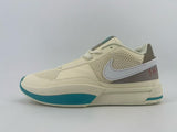 Nike DR8786-102 Basketball Shoes in Cream and Teal