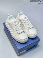Dior White Low-Top Sneakers 2607GDD607A17