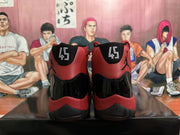 Jordan 11 High-Top Sneakers Black and Red