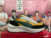 PUMA Rider Elite Sneakers in Yellow, Black and Green