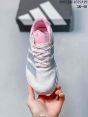 adidas Adizero Dropset Pro Trainer Sneakers White Gray Pink