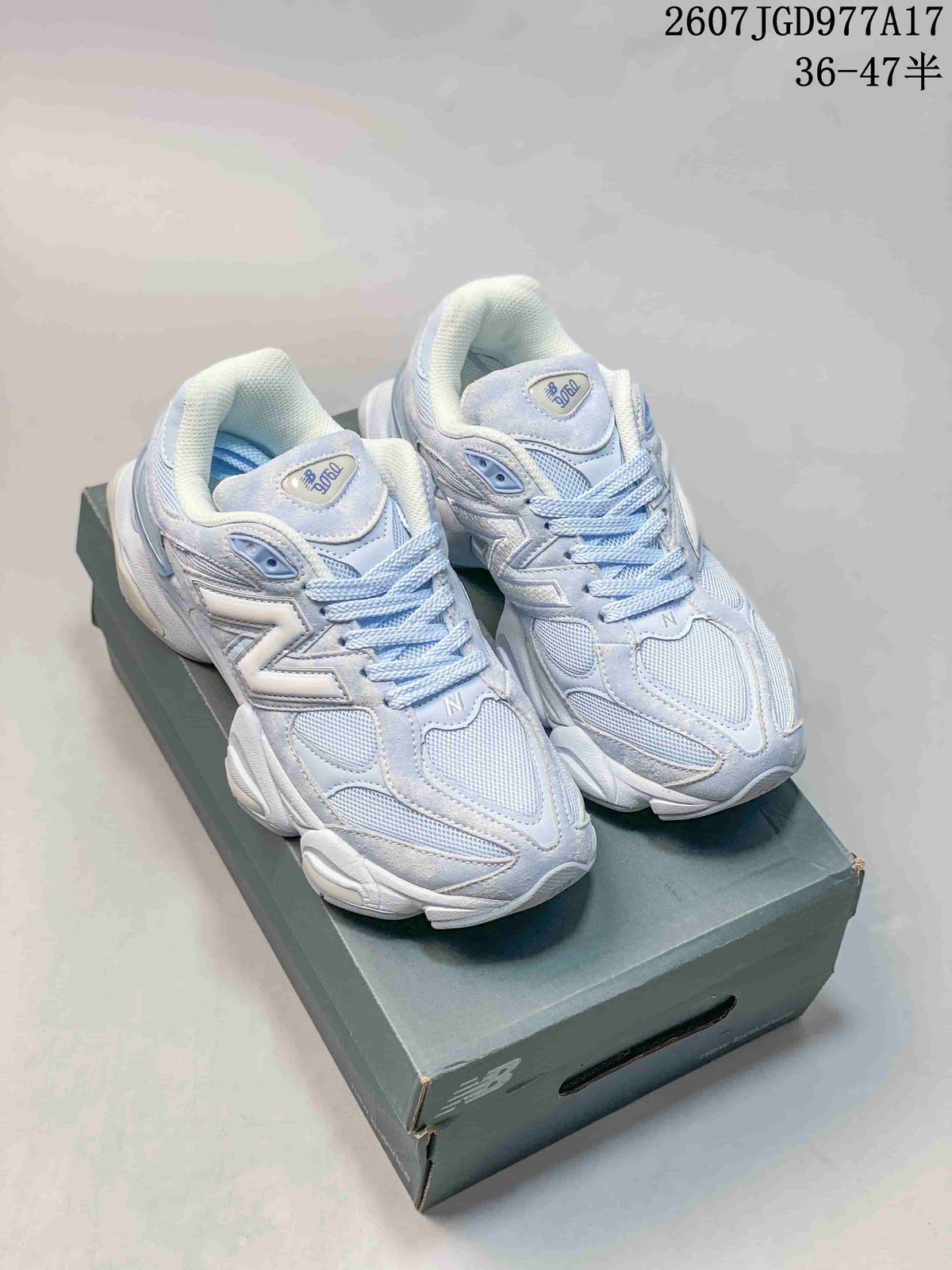New Balance 9060 Light Blue Mesh Sneakers