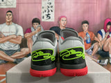 Nike Zoom Freak 1 Basketball Shoes Grey Black Green