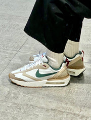 Nike Air Max Dawn Sneakers, White and Tan FB7158-131