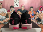 Nike Basketball Shoes Black Pink and Teal