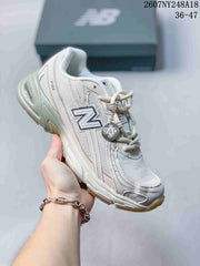 New Balance 740 Unisex Retro Sneakers White and Blue 2607NY248A18