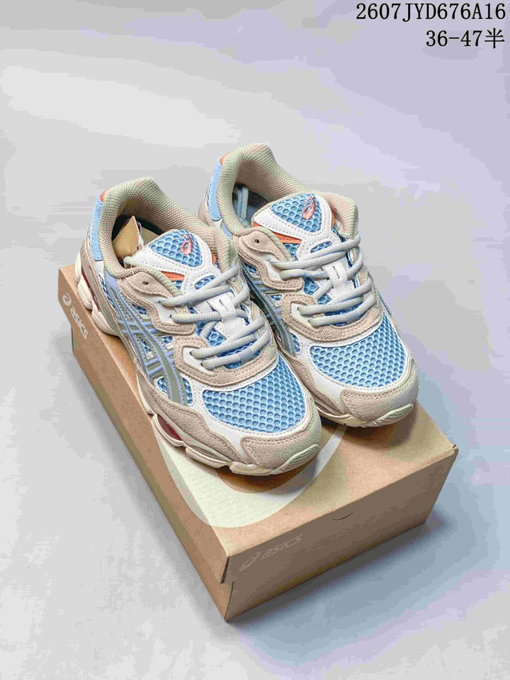 ASICS GEL-NYC Sneakers Blue Beige White 2607JYD676A16
