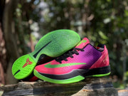 Nike Kobe 6 Basketball Shoes in Pink, Purple and Volt Green