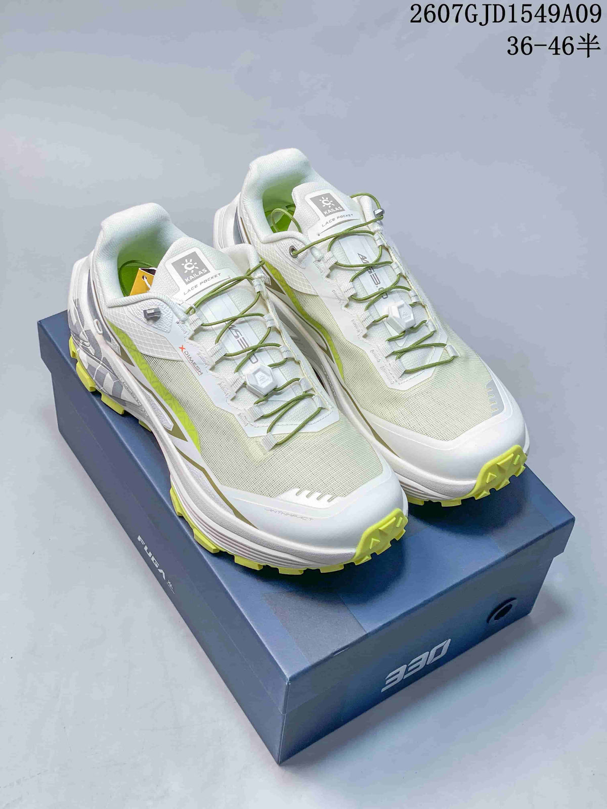 Kailas Fuga Ex 330 Trail Running Shoes White Lime