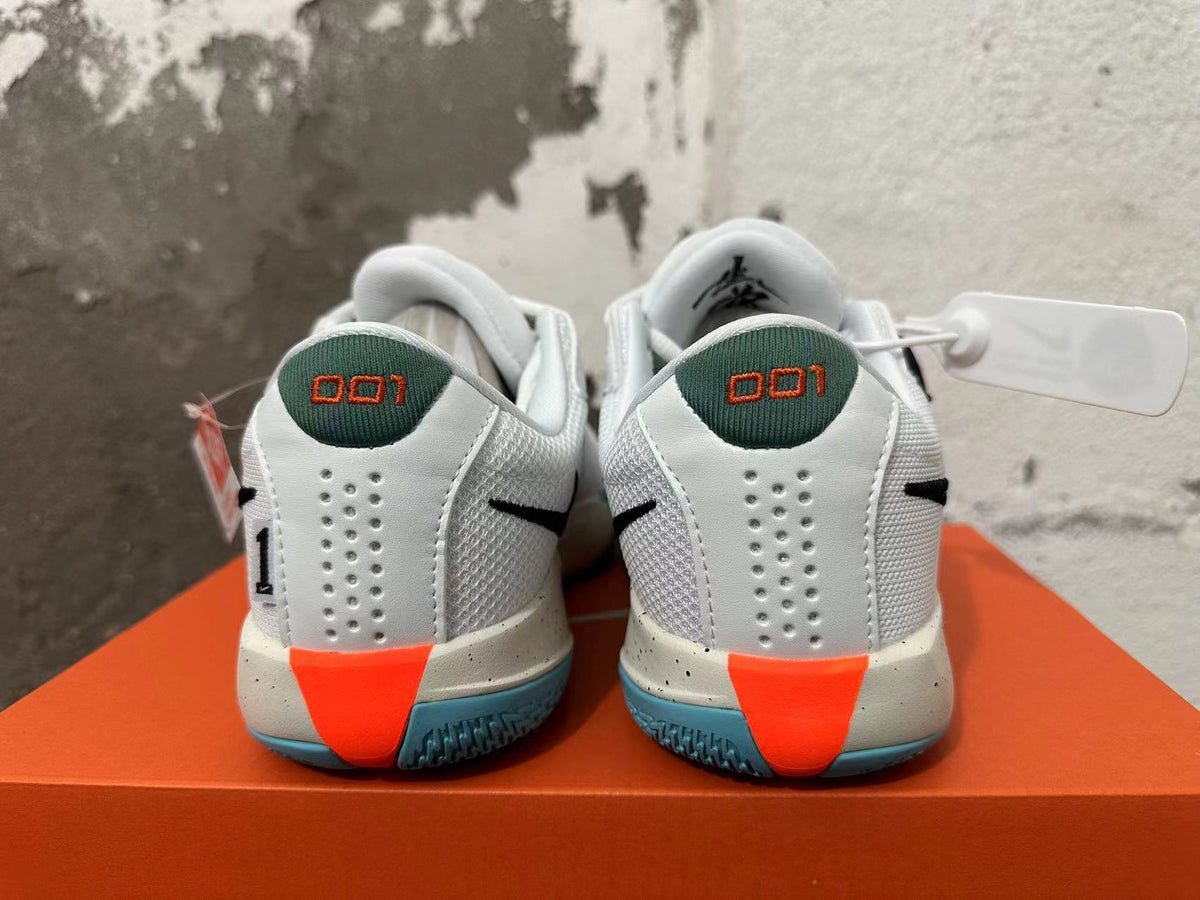Nike G.T. Cut Academy Basketball Shoes, White and Green